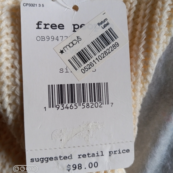 Free People Open Shoulder Sweater - Picture 4 of 9